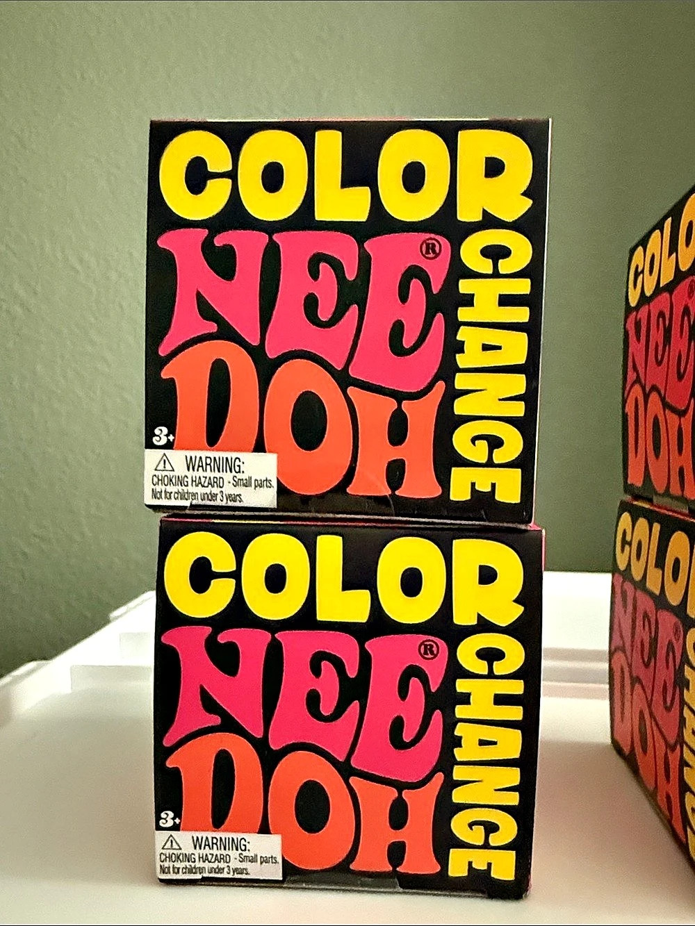 Schylling Color Change NeeDoh Toy Set - 6 Multicolor